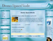 Tablet Screenshot of demo.spacenode.com